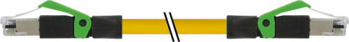 RJ45 male 0° / RJ45 male 0° shielded