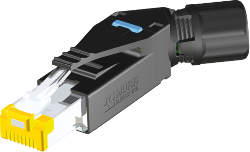 RJ45 Professional male 45° IDC