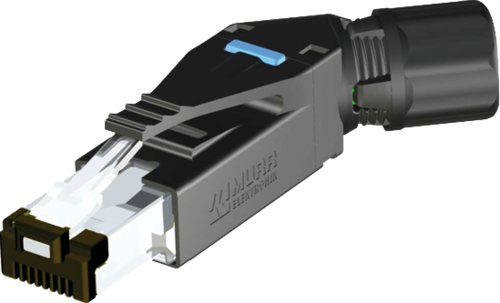 RJ45 Professional male 45° IDC