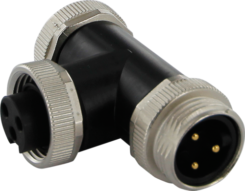 "T-Coupler 7/8"" male / 2x 7/8"" female"