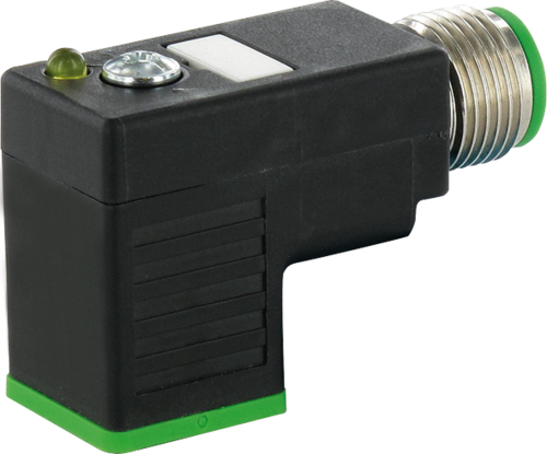 Adaptor M12 on back A-cod/MSUD valve plug CI-9.4mm