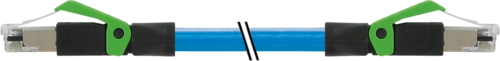 RJ45 male 0° / RJ45 male 0° shielded
