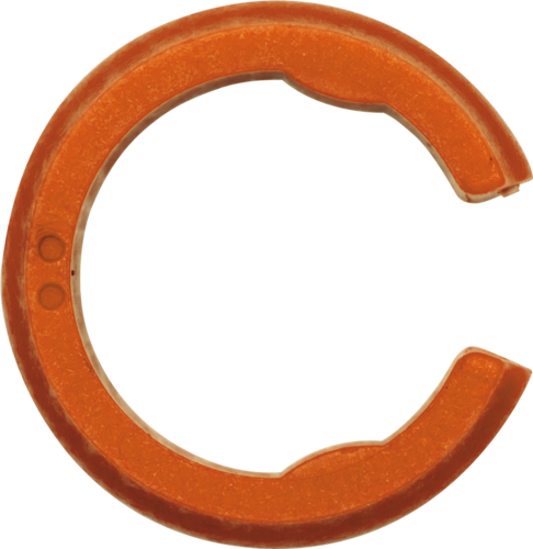 Marking Rings D=8mm red orange PU 10