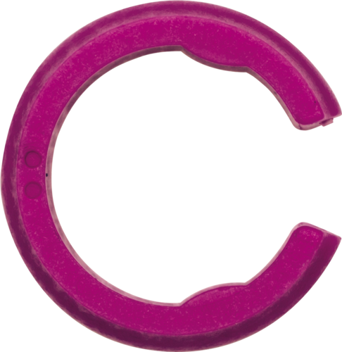 Marking Rings D=8mm purple PU 10