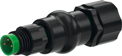 Adaptor M8 male / M12 female A-cod. Lite