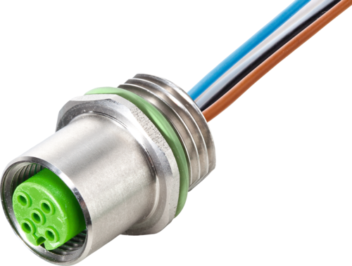 EOL - M12 male 90° / M12 female 90° A-cod. Lite
