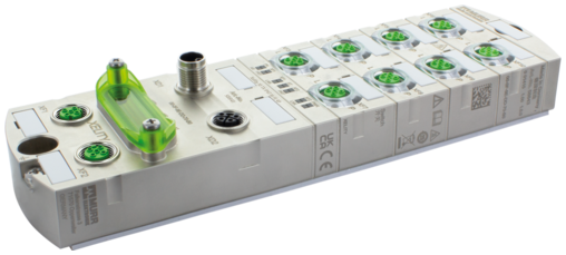 Xelity PROFINET Managed Switch 10x 10/100BT IP67 M12L 4P 
