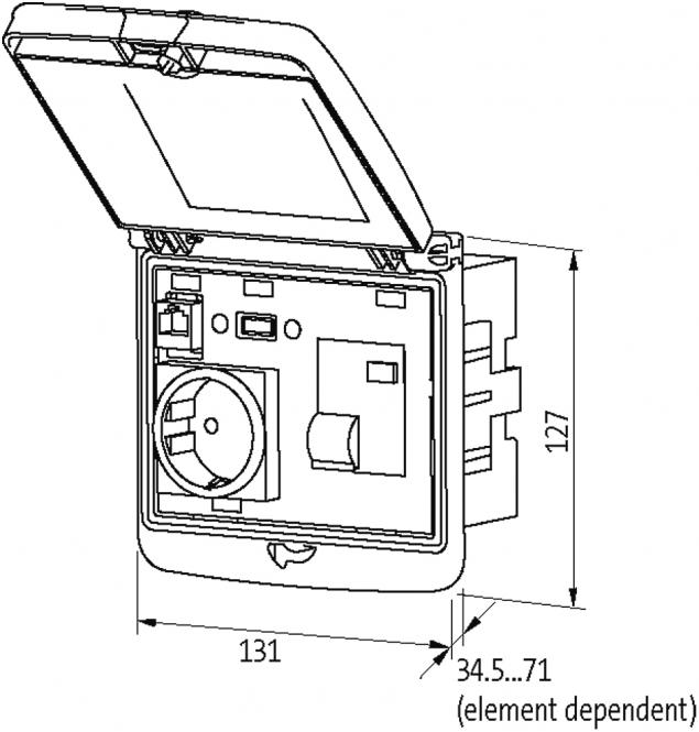 EOL - Modlink MSDD set contains:Frame 4000-68524-0000001