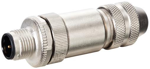 M12 Stecker 0° Selbstanschließbar - 5-polig Für Kabeldurchmesser 2,5-8mm