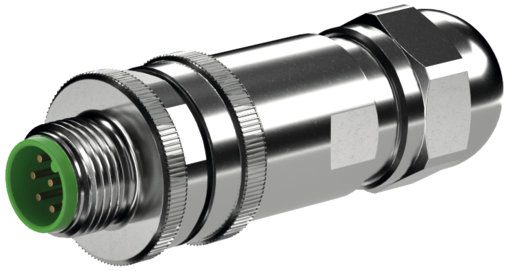 M12 St. 0° A-kod. Schraubklemmanschluss im Murrelektronik Shop 