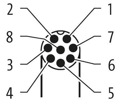 M8 St. 90° freies Ltg.-ende im Murrelektronik Shop 